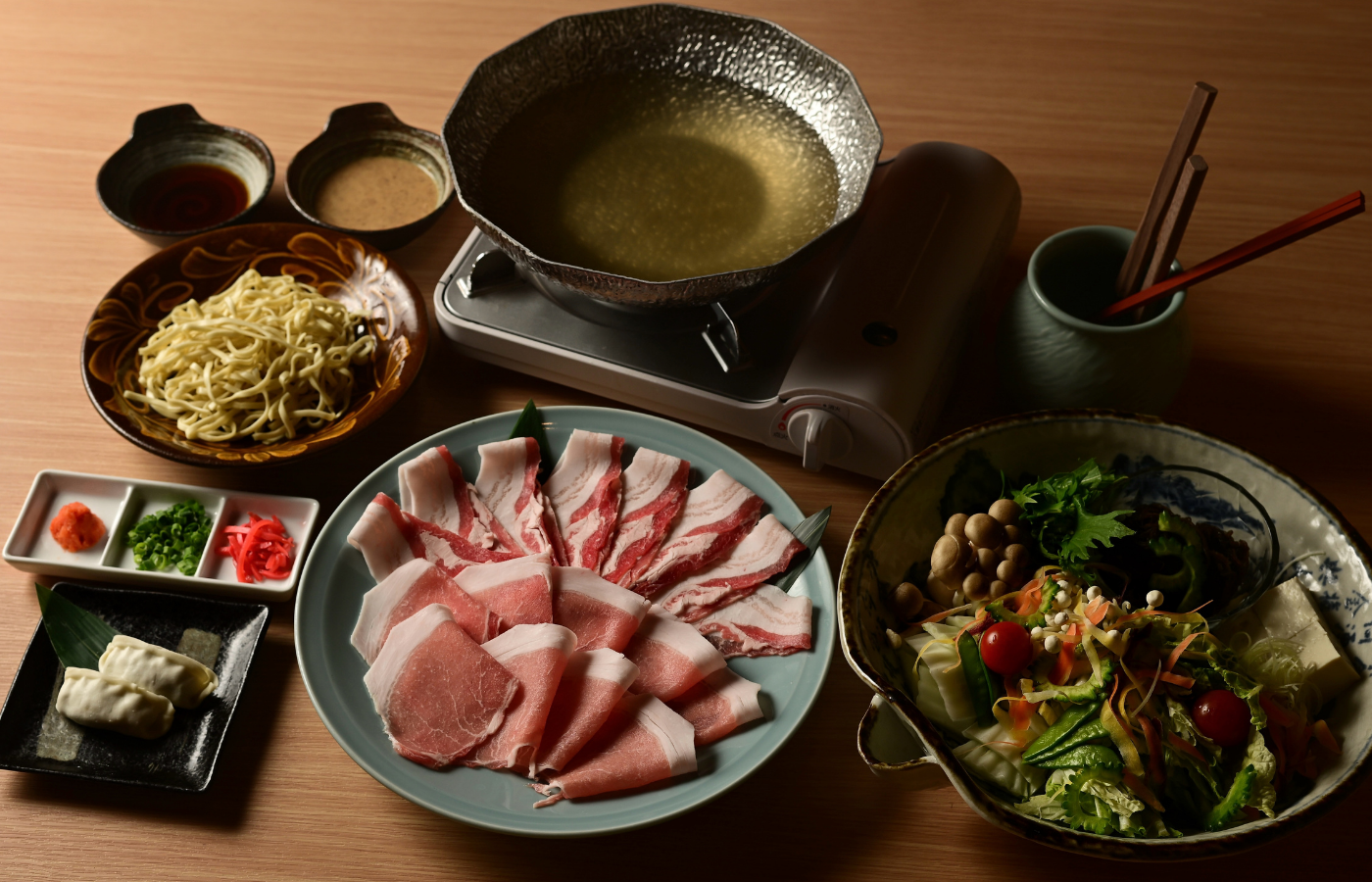 あぐーしゃぶしゃぶ我那覇牧場